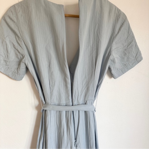 Club Monaco Asymmetrical Wrap Midi Maxi Dress Wedding Guest Bridesmaid 2 XS S - Picture 7 of 8